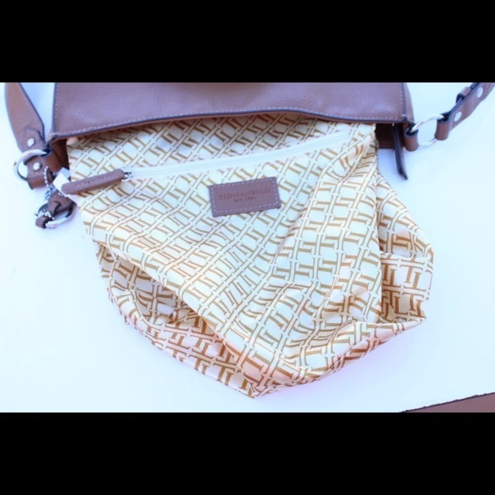 Tignanello leather cross body bag